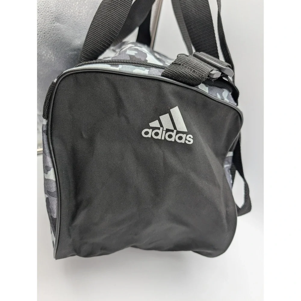 Adidas Camo Duffle Bag Gym Travel Carry On Streetwear Athletic Tote Snow Camo